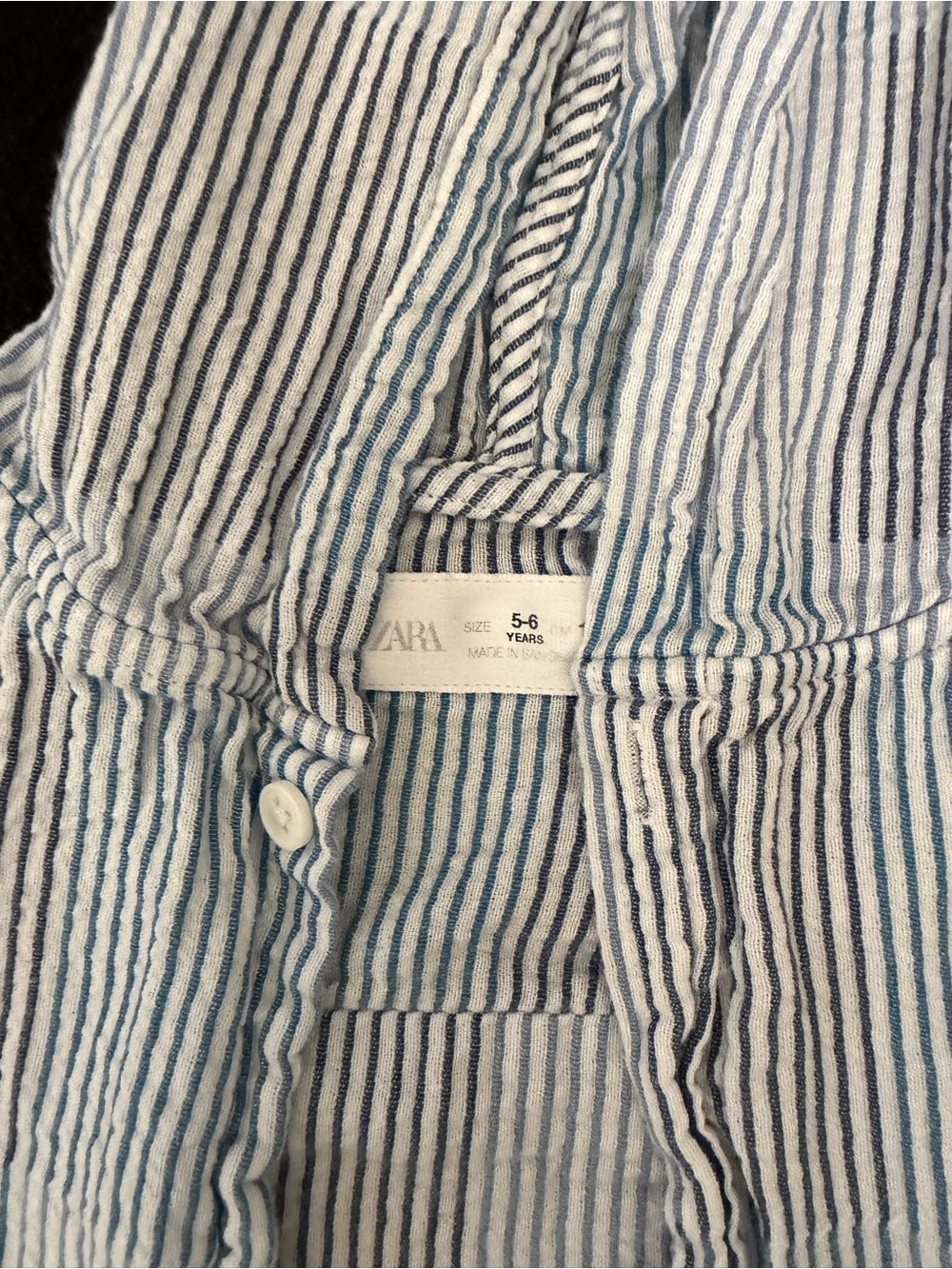 Zara shirt with hoodie boys 5-6 years - Picture 3 of 4